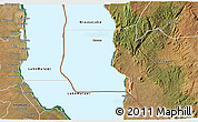 Satellite 3D Map of Niassa Lake