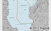 Gray Map of Niassa Lake