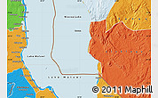 Political Map of Niassa Lake