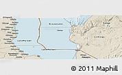 Classic Style Panoramic Map of Niassa Lake