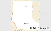 Classic Style Simple Map of Licincha