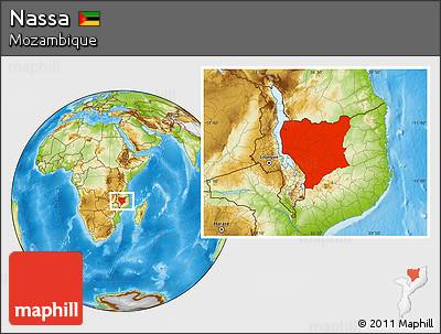 Physical Location Map of Nassa