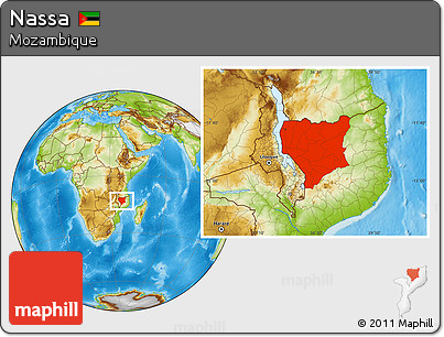 Physical Location Map of Nassa