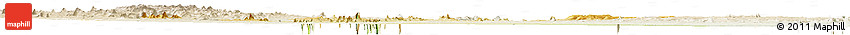 Physical Horizon Map of Majune, lighten