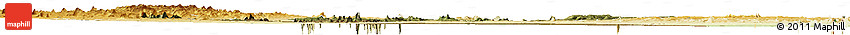 Satellite Horizon Map of Majune, physical outside