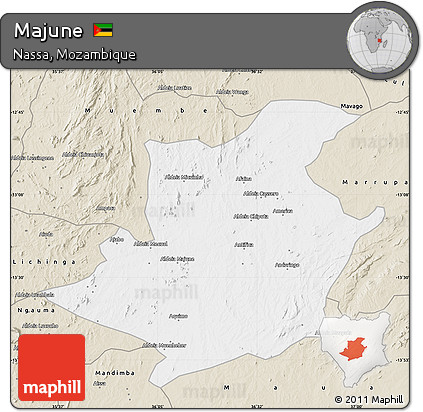 Classic Style Map of Majune