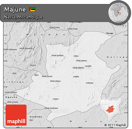 Silver Style Map of Majune