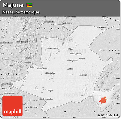 Silver Style Map of Majune