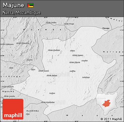 Silver Style Map of Majune