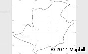 Blank Simple Map of Majune, cropped outside, no labels