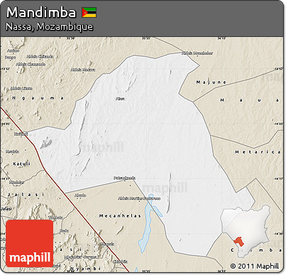 Classic Style Map of Mandimba