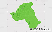 Political Map of Mandimba, cropped outside