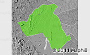 Political Map of Mandimba, desaturated
