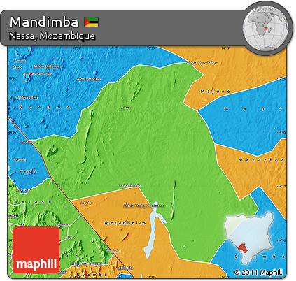 Political Map of Mandimba