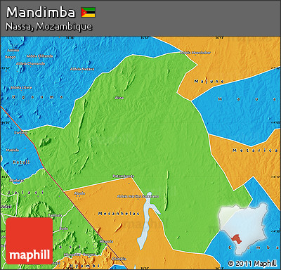 Political Map of Mandimba