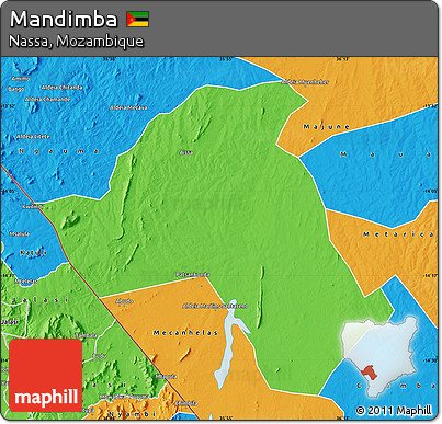 Political Map of Mandimba