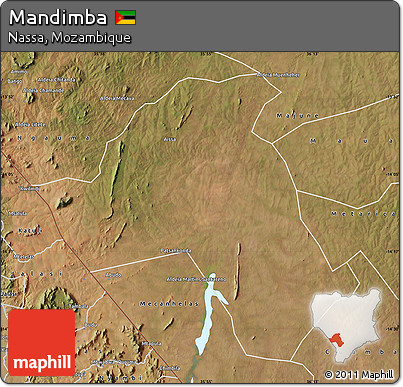 Satellite Map of Mandimba