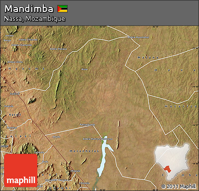 Satellite Map of Mandimba