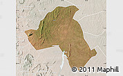 Satellite Map of Mandimba, lighten