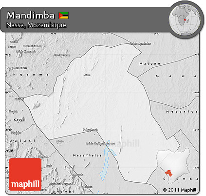 Silver Style Map of Mandimba