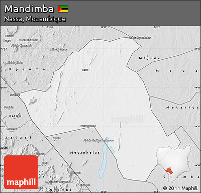 Silver Style Map of Mandimba