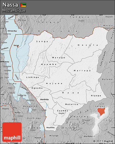 Gray Map of Nassa