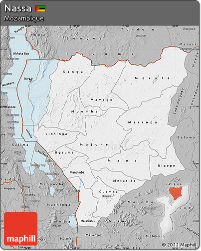 Gray Map of Nassa