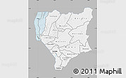 Gray Map of Nassa, single color outside