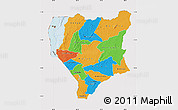 Political Map of Nassa, cropped outside
