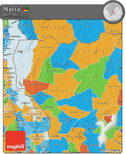 Political Map of Nassa