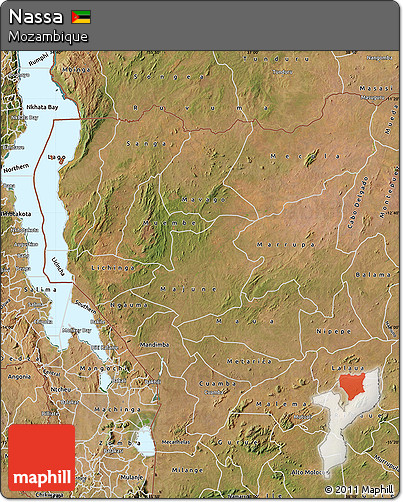 Satellite Map of Nassa