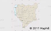 Shaded Relief Map of Nassa, cropped outside