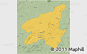 Savanna Style 3D Map of Marrupa