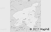 Silver Style 3D Map of Marrupa
