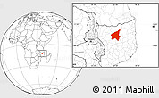 Blank Location Map of Marrupa