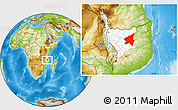 Physical Location Map of Marrupa, highlighted parent region