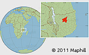 Savanna Style Location Map of Marrupa