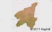 Satellite Map of Marrupa, cropped outside