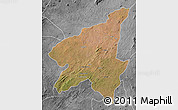 Satellite Map of Marrupa, desaturated