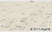 Shaded Relief Panoramic Map of Marrupa