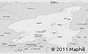 Silver Style Panoramic Map of Marrupa