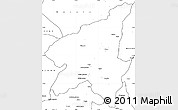Blank Simple Map of Marrupa
