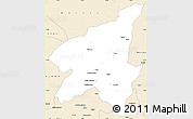 Classic Style Simple Map of Marrupa