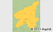 Savanna Style Simple Map of Marrupa