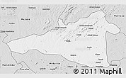 Silver Style 3D Map of Maua