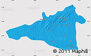 Political Map of Maua, cropped outside