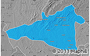 Political Map of Maua, desaturated