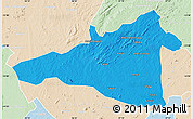 Political Map of Maua, lighten