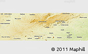 Physical Panoramic Map of Maua