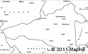 Blank Simple Map of Maua